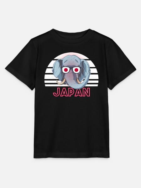 Japan - Stanley/Stella Kinder T-Shirt MINI CREATOR  - Schwarz