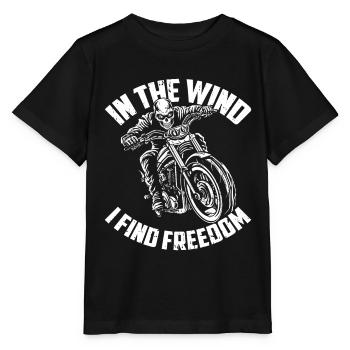 Moto Motard Motard - T-shirt bio MINI CREATOR Stanley/Stella Enfant - noir - Devant - Mikhail (115cm)