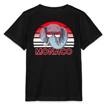 Monaco - T-shirt bio MINI CREATOR Stanley/Stella Enfant - noir - Devant - Mikhail (115cm)