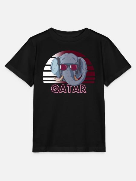 Katar - Stanley/Stella Kinder T-Shirt MINI CREATOR  - Schwarz