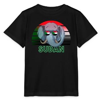 Sudan - Stanley/Stella MINI CREATOR Kids’ T-Shirt - black - Front - Mikhail (115cm)