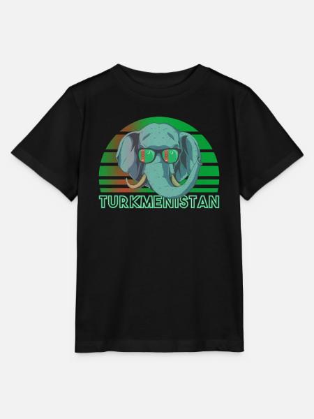 Turkmenistan - Stanley/Stella Kinder T-Shirt MINI CREATOR - Schwarz