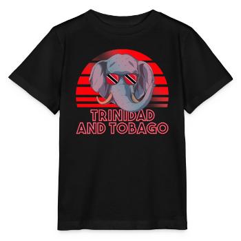 Trinité et Tobago - T-shirt bio MINI CREATOR Stanley/Stella Enfant - noir - Devant - Mikhail (115cm)