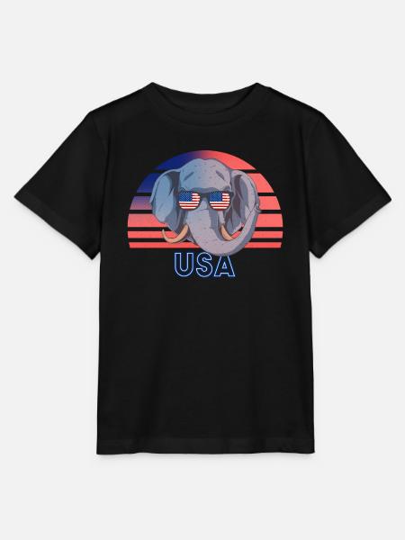 USA - Stanley/Stella Kinder T-Shirt MINI CREATOR - Schwarz