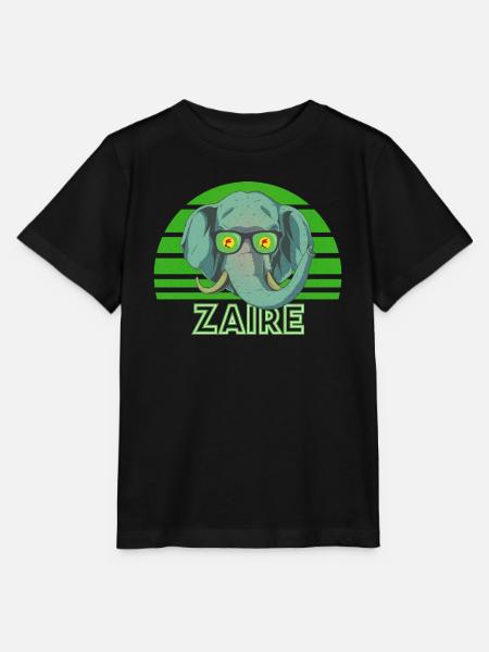 Zaire - Stanley/Stella Kinder T-Shirt MINI CREATOR  - Schwarz