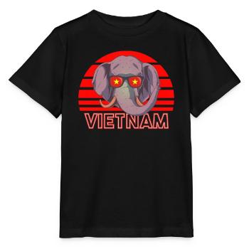 Vietnam - T-shirt bio MINI CREATOR Stanley/Stella Enfant - noir - Devant - Mikhail (115cm)
