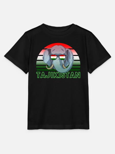 Tadschikistan - Stanley/Stella Kinder T-Shirt MINI CREATOR - Schwarz