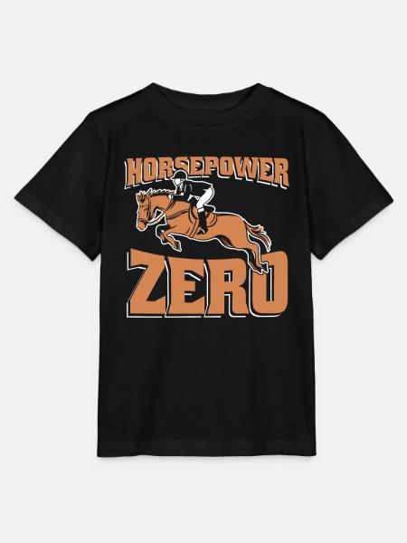 Pferd Reitsport - Stanley/Stella Kinder T-Shirt MINI CREATOR - Schwarz