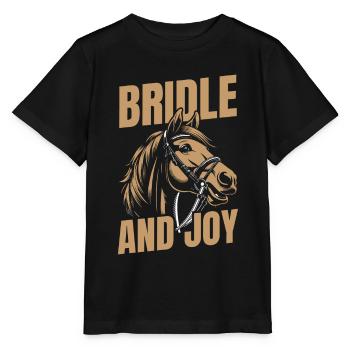 Sports équestres équestres à cheval - T-shirt bio MINI CREATOR Stanley/Stella Enfant - noir - Devant - Mikhail (115cm)