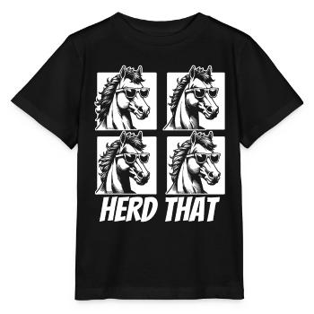 Sports équestres équestres à cheval - T-shirt bio MINI CREATOR Stanley/Stella Enfant - noir - Devant - Mikhail (115cm)