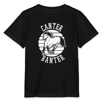 Sports équestres équestres à cheval - T-shirt bio MINI CREATOR Stanley/Stella Enfant - noir - Devant - Mikhail (115cm)