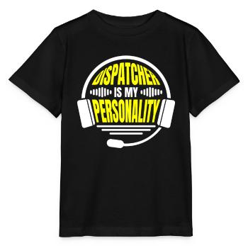 Emergency Call Control Center Operations Center - Stanley/Stella MINI CREATOR Kids’ T-Shirt - black - Front - Mikhail (115cm)