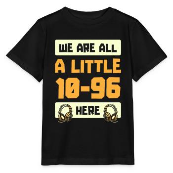 Centre d’opérations du centre de contrôle des appels d’urgence - T-shirt bio MINI CREATOR Stanley/Stella Enfant - noir - Devant - Mikhail (115cm)