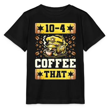 Emergency Call Control Center Operations Center - Stanley/Stella MINI CREATOR Kids’ T-Shirt - black - Front - Mikhail (115cm)