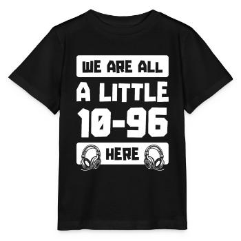 Centre d’opérations du centre de contrôle des appels d’urgence - T-shirt bio MINI CREATOR Stanley/Stella Enfant - noir - Devant - Mikhail (115cm)