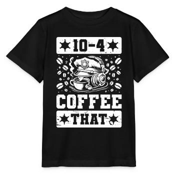 Emergency Call Control Center Operations Center - Stanley/Stella MINI CREATOR Kids’ T-Shirt - black - Front - Mikhail (115cm)