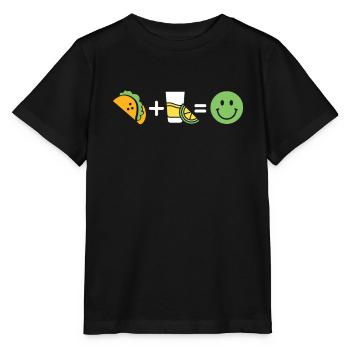 Tacos - Stanley/Stella MINI CREATOR Kids’ T-Shirt - black - Front - Mikhail (115cm)