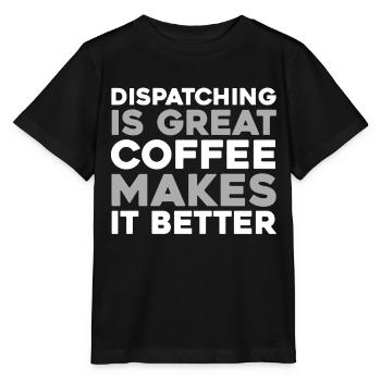 Emergency Call Control Center Operations Center - Stanley/Stella MINI CREATOR Kids’ T-Shirt - black - Front - Mikhail (115cm)