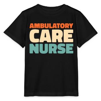 Krankenschwester Infirmière en soins ambulatoires - T-shirt bio MINI CREATOR Stanley/Stella Enfant - noir - Devant - Mikhail (115cm)