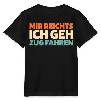 Conducteur de train Conducteur de train - T-shirt bio MINI CREATOR Stanley/Stella Enfant - noir - Devant - Mikhail (115cm)