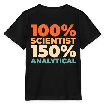 Data Science Data Analyst - Stanley/Stella Kinder T-Shirt MINI CREATOR  - Schwarz - Vorne - Mikhail (115cm)