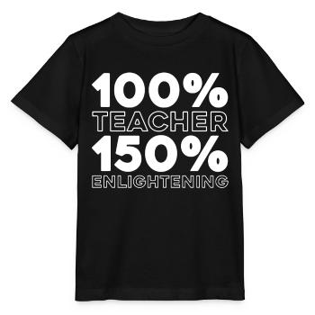 Enseignante pédagogue - T-shirt bio MINI CREATOR Stanley/Stella Enfant - noir - Devant - Mikhail (115cm)