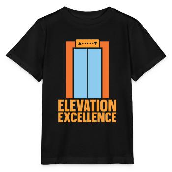 Elevator Elevator - Stanley/Stella MINI CREATOR Kids’ T-Shirt - black - Front - Mikhail (115cm)