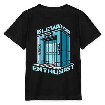 Elevator Elevator - Stanley/Stella MINI CREATOR Kids’ T-Shirt - black - Front - Mikhail (115cm)