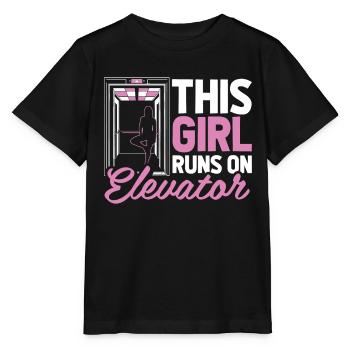 Elevator Elevator - Stanley/Stella MINI CREATOR Kids’ T-Shirt - black - Front - Mikhail (115cm)