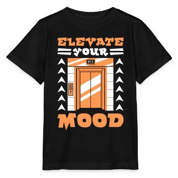 Elevator Elevator - Stanley/Stella MINI CREATOR Kids’ T-Shirt - black - Front - Mikhail (115cm)