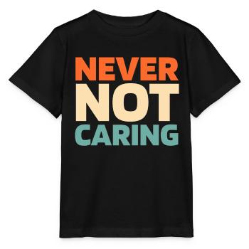 Gardien de zoo Gardien de zoo - T-shirt bio MINI CREATOR Stanley/Stella Enfant - noir - Devant - Mikhail (115cm)