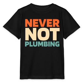 Klempner Installateur - Stanley/Stella Kinder T-Shirt MINI CREATOR  - Schwarz - Vorne - Mikhail (115cm)