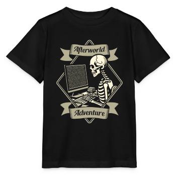 Développeur Codeur Programmeur - T-shirt bio MINI CREATOR Stanley/Stella Enfant - noir - Devant - Mikhail (115cm)