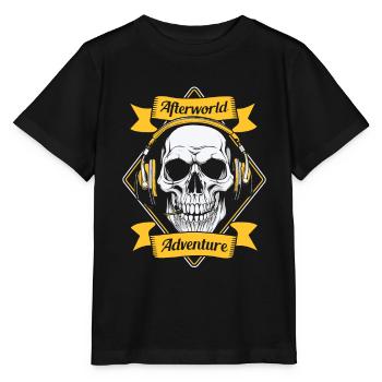 Notruf Leitstelle Einsatzzentrale - Stanley/Stella Kinder T-Shirt MINI CREATOR  - Schwarz - Vorne - Mikhail (115cm)