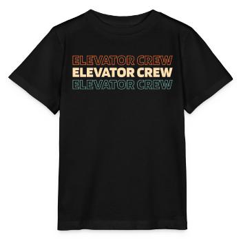 Elevator Elevator - Stanley/Stella MINI CREATOR Kids’ T-Shirt - black - Front - Mikhail (115cm)