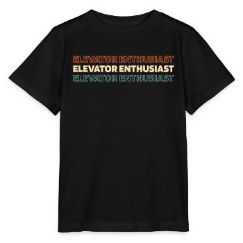 Elevator Elevator - Stanley/Stella MINI CREATOR Kids’ T-Shirt - black - Front - Mikhail (115cm)