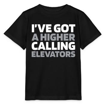 Elevator Elevator - Stanley/Stella MINI CREATOR Kids’ T-Shirt - black - Front - Mikhail (115cm)
