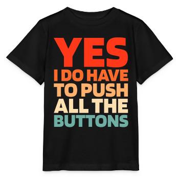 Elevator Elevator - Stanley/Stella MINI CREATOR Kids’ T-Shirt - black - Front - Mikhail (115cm)
