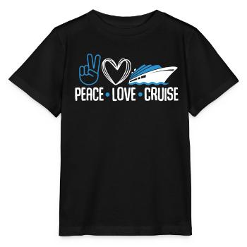 Kreuzfahrt - Stanley/Stella Kinder T-Shirt MINI CREATOR  - Schwarz - Vorne - Mikhail (115cm)