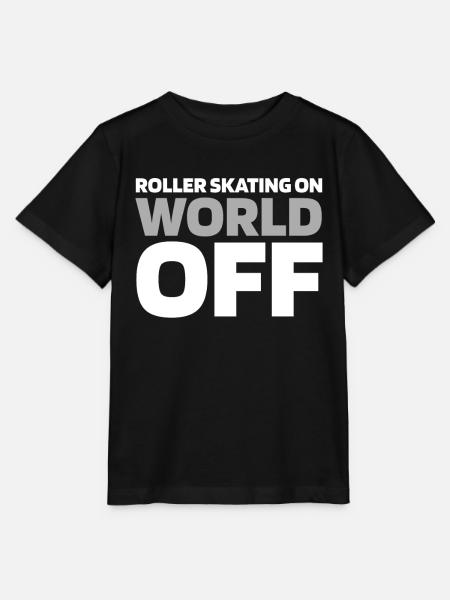 Rollschuhe Rollschuhlaufen - Stanley/Stella Kinder T-Shirt MINI CREATOR - Schwarz
