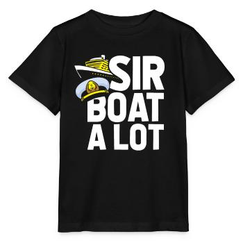 Kreuzfahrt - Stanley/Stella Kinder T-Shirt MINI CREATOR  - Schwarz - Vorne - Mikhail (115cm)