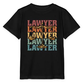 Lawyer Lawyer Law - Stanley/Stella MINI CREATOR Kids’ T-Shirt - black - Front - Mikhail (115cm)