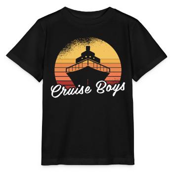 Kreuzfahrt - Stanley/Stella Kinder T-Shirt MINI CREATOR  - Schwarz - Vorne - Mikhail (115cm)