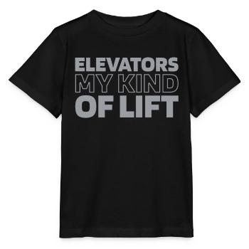 Elevator Elevator - Stanley/Stella MINI CREATOR Kids’ T-Shirt - black - Front - Mikhail (115cm)