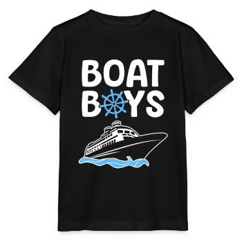 Kreuzfahrt - Stanley/Stella Kinder T-Shirt MINI CREATOR  - Schwarz - Vorne - Mikhail (115cm)