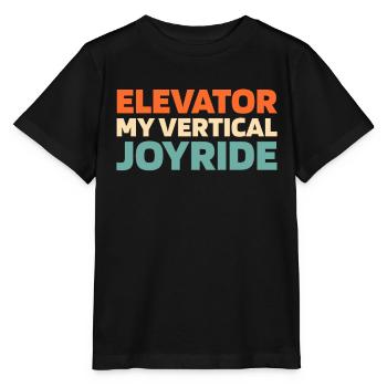 Elevator Elevator - Stanley/Stella MINI CREATOR Kids’ T-Shirt - black - Front - Mikhail (115cm)