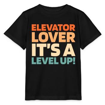 Elevator Elevator - Stanley/Stella MINI CREATOR Kids’ T-Shirt - black - Front - Mikhail (115cm)
