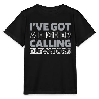 Elevator Elevator - Stanley/Stella MINI CREATOR Kids’ T-Shirt - black - Front - Mikhail (115cm)