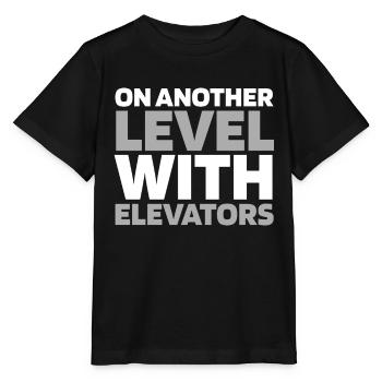 Elevator Elevator - Stanley/Stella MINI CREATOR Kids’ T-Shirt - black - Front - Mikhail (115cm)