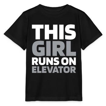 Elevator Elevator - Stanley/Stella MINI CREATOR Kids’ T-Shirt - black - Front - Mikhail (115cm)